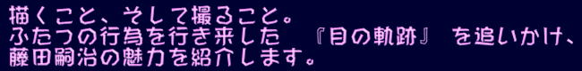 「藤田嗣治　絵画と写真」東京ステーションギャラリー