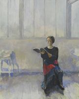 増田 哲《アトリエの午後》