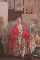 髙梨 芳美《赤いコート》