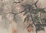 日本画《夜 桜》横山 大観
